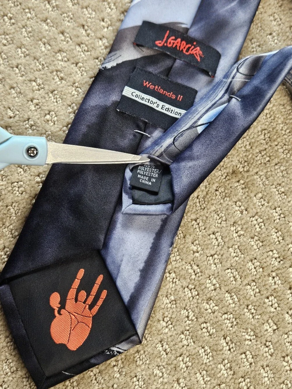 J. Garcia Wetlands II Collector's Edition tie